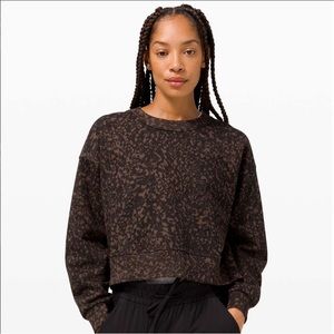 Lululemon Perfectly Oversized Crop Crew